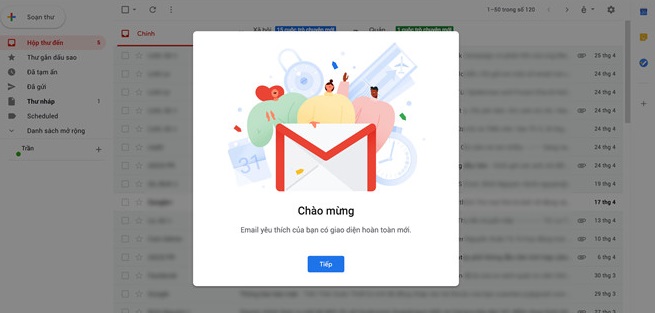 Google chính thức cập nhật giao diện mới cho người dùng Gmail 1