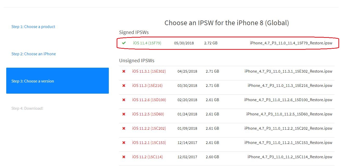 Thủ thuật hạ iOS 12 về lại iOS 11 không mất dữ liệu và ứng dụng 3