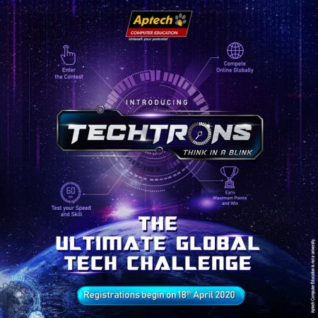 TECHTRONS - Cuộc thi công nghệ Online toàn cầu dành cho học viên Aptech