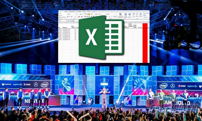 giai dau E-sport Microsoft Excel