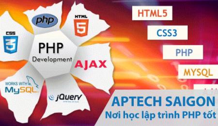 APTECH SAIGON - Nơi học lập trình web PHP tốt, chất lượng
