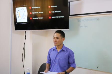 Buổi Workshop Project Planning tại Aptech Saigon