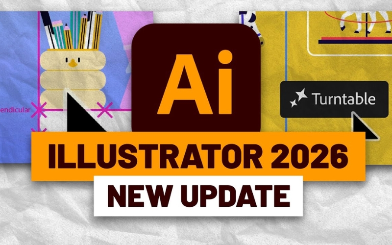 Cải tiến trong phiên bản Illustrator 2026