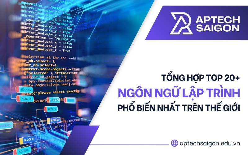 ngôn ngữ lập trình phổ biến nhất