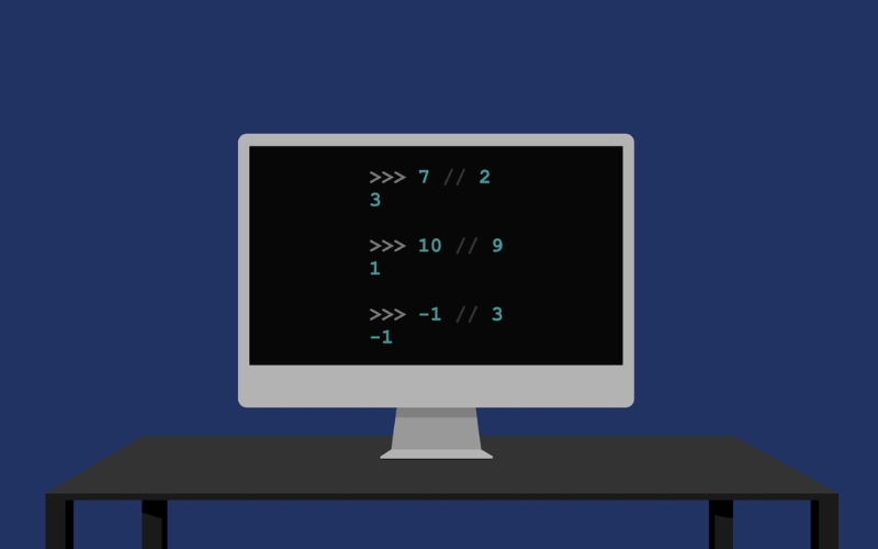 Dấu // trong Python - Floor Division