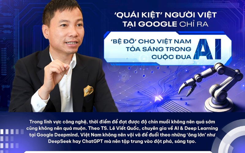 Quan điểm và tầm nhìn của Lê Viết Quốc về tương lai trí tuệ nhân tạo