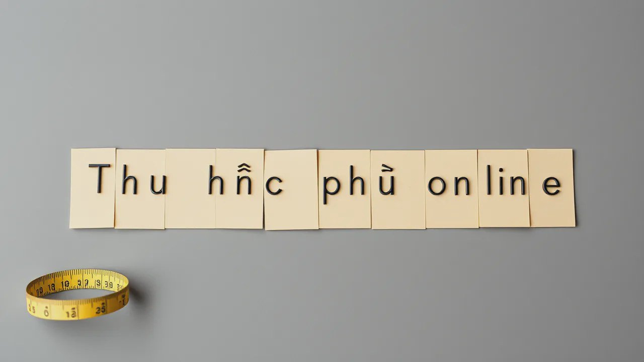 Thu học phí online cho lớp IT không làm bằng tay nữa Thu học phí online cho lớp IT không làm bằng tay nữa